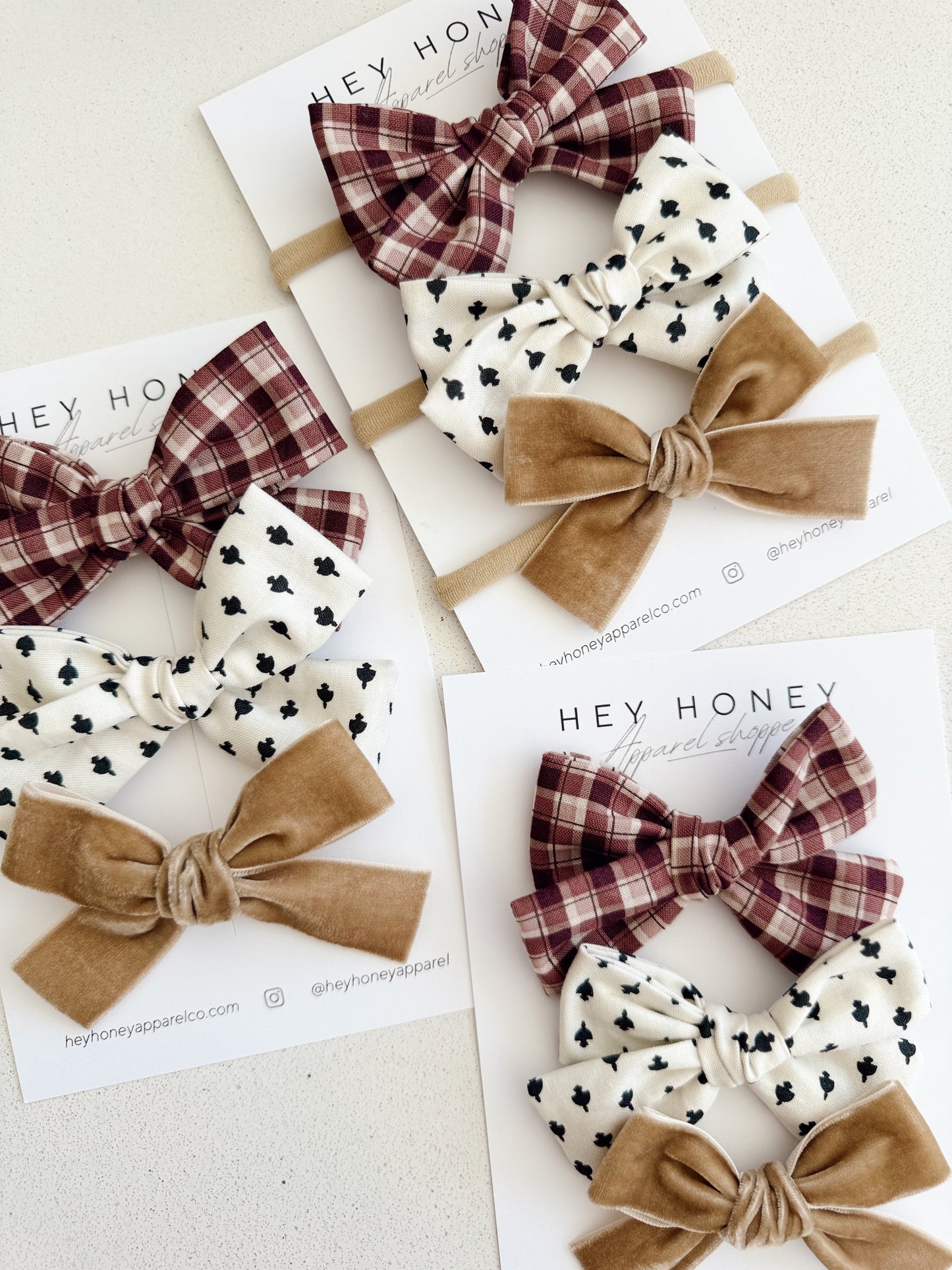 October Bow Set