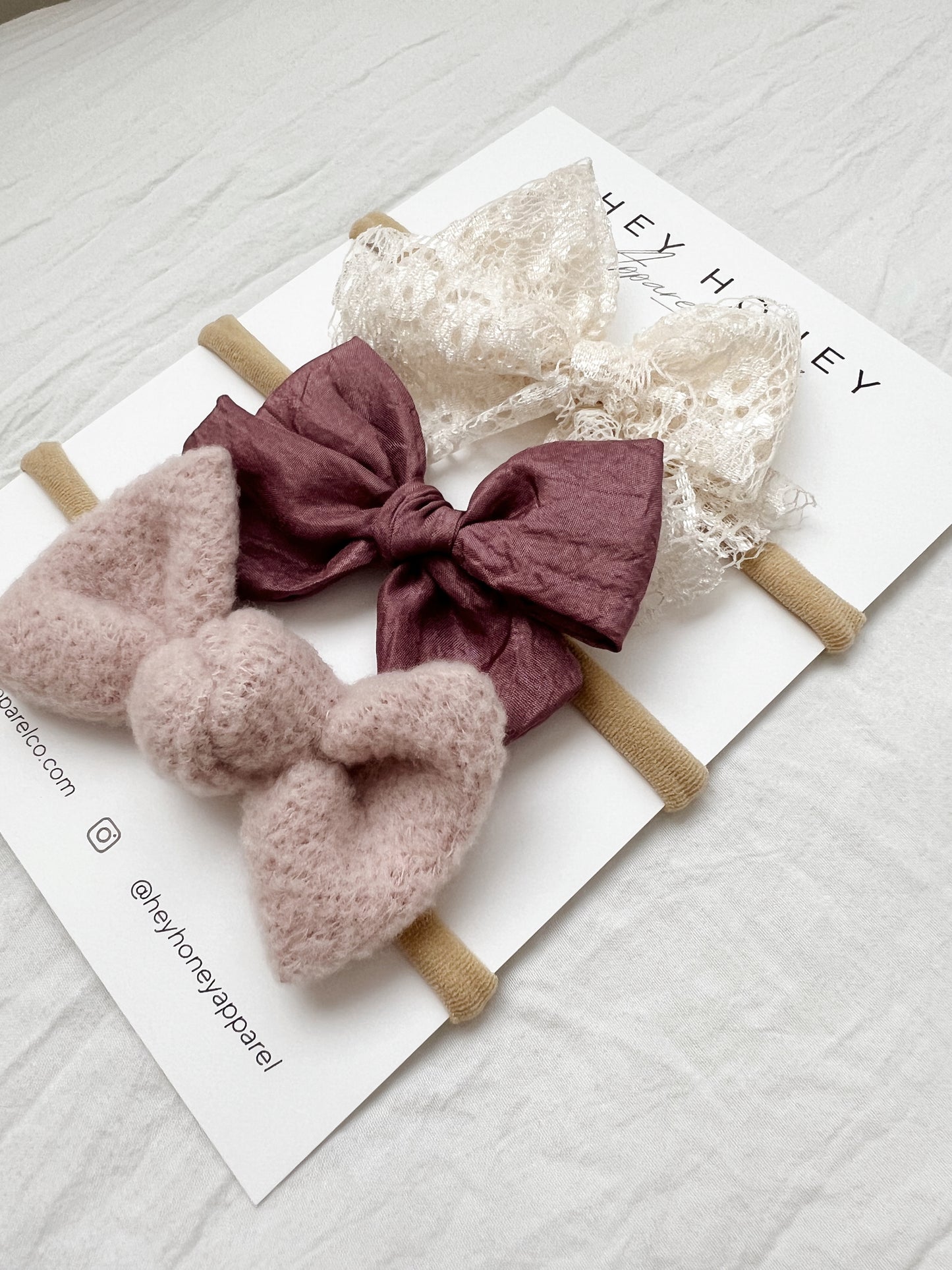 February Bow Set