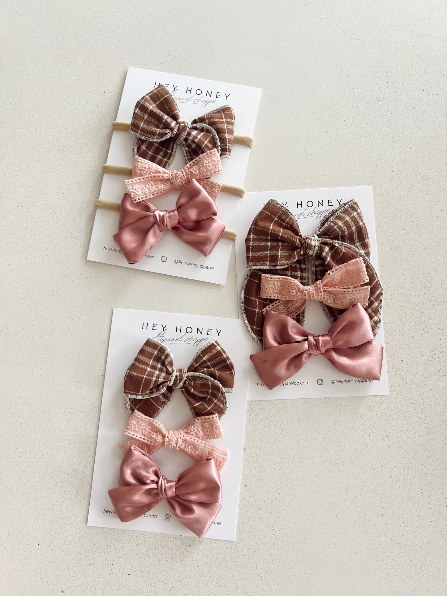 September Bow Set preorder