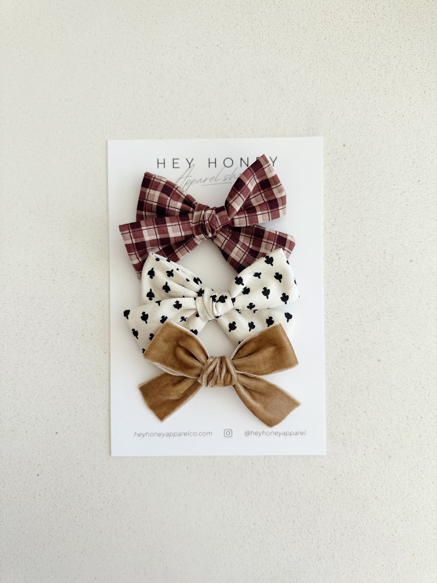 October Bow Set