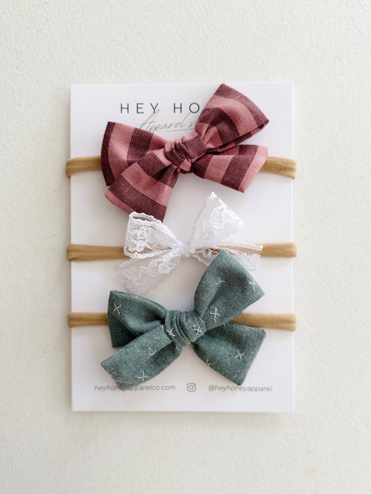 July Bow Set