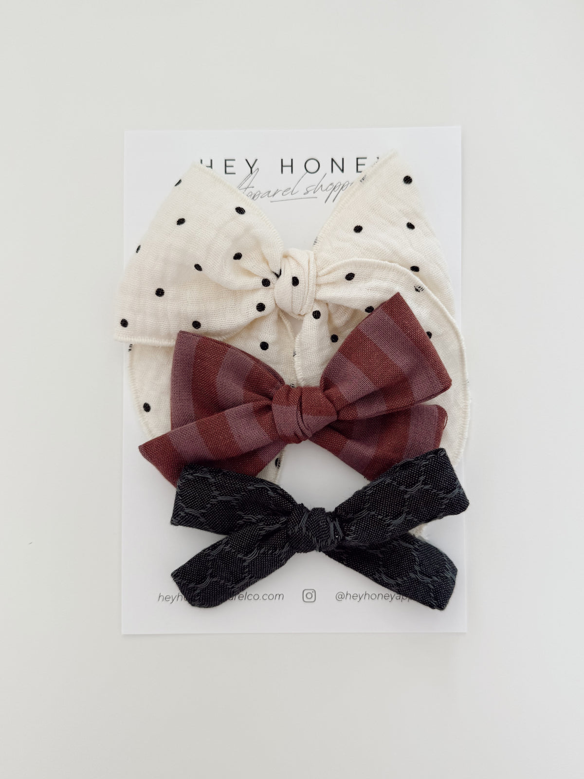 October Bow Set