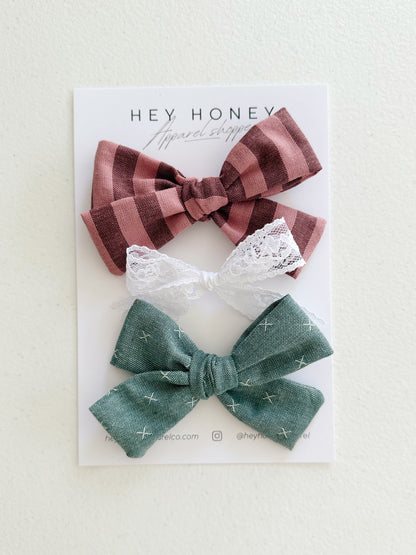 July Bow Set