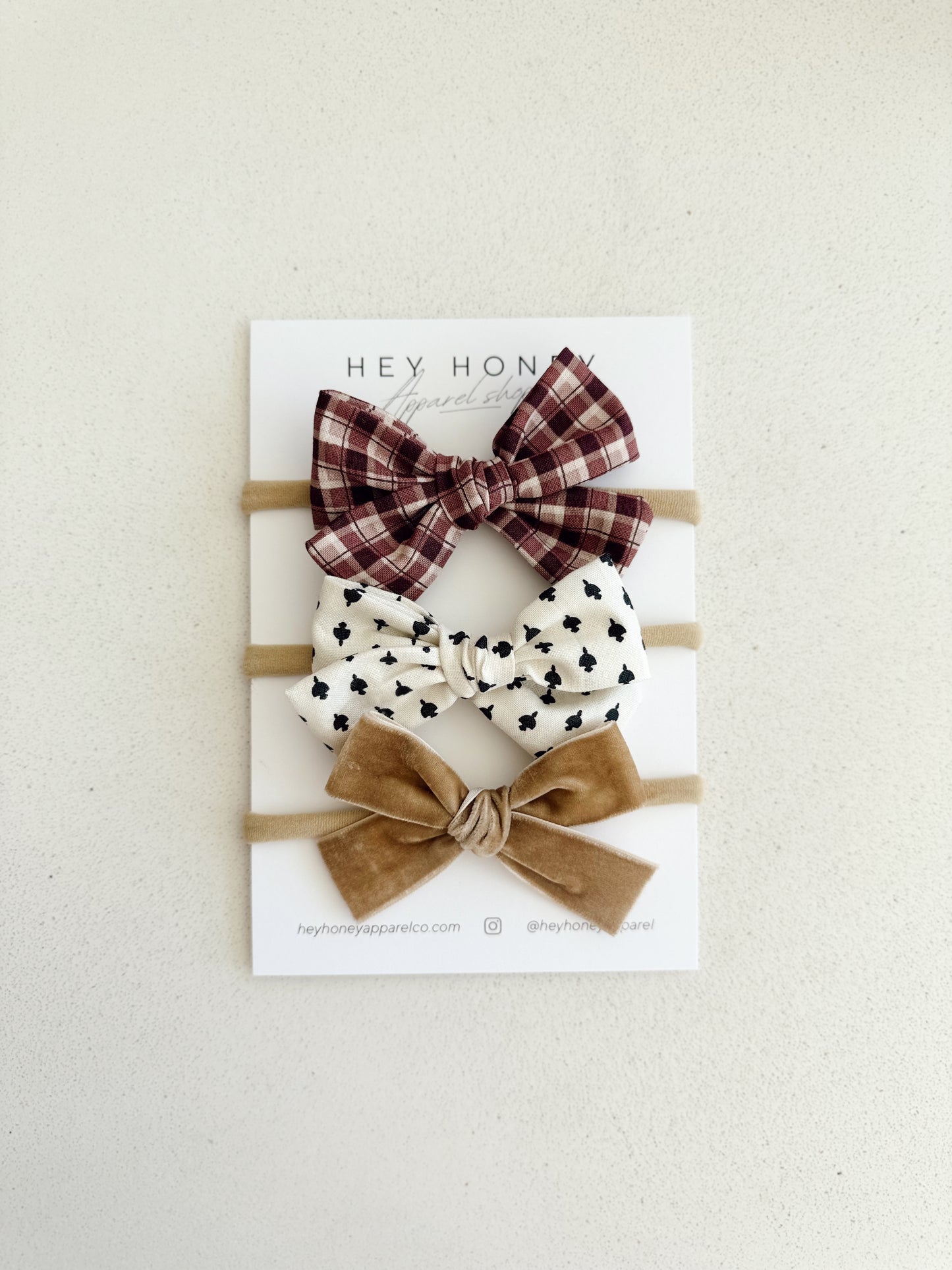 October Bow Set
