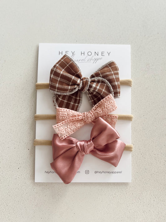 September Bow Set preorder