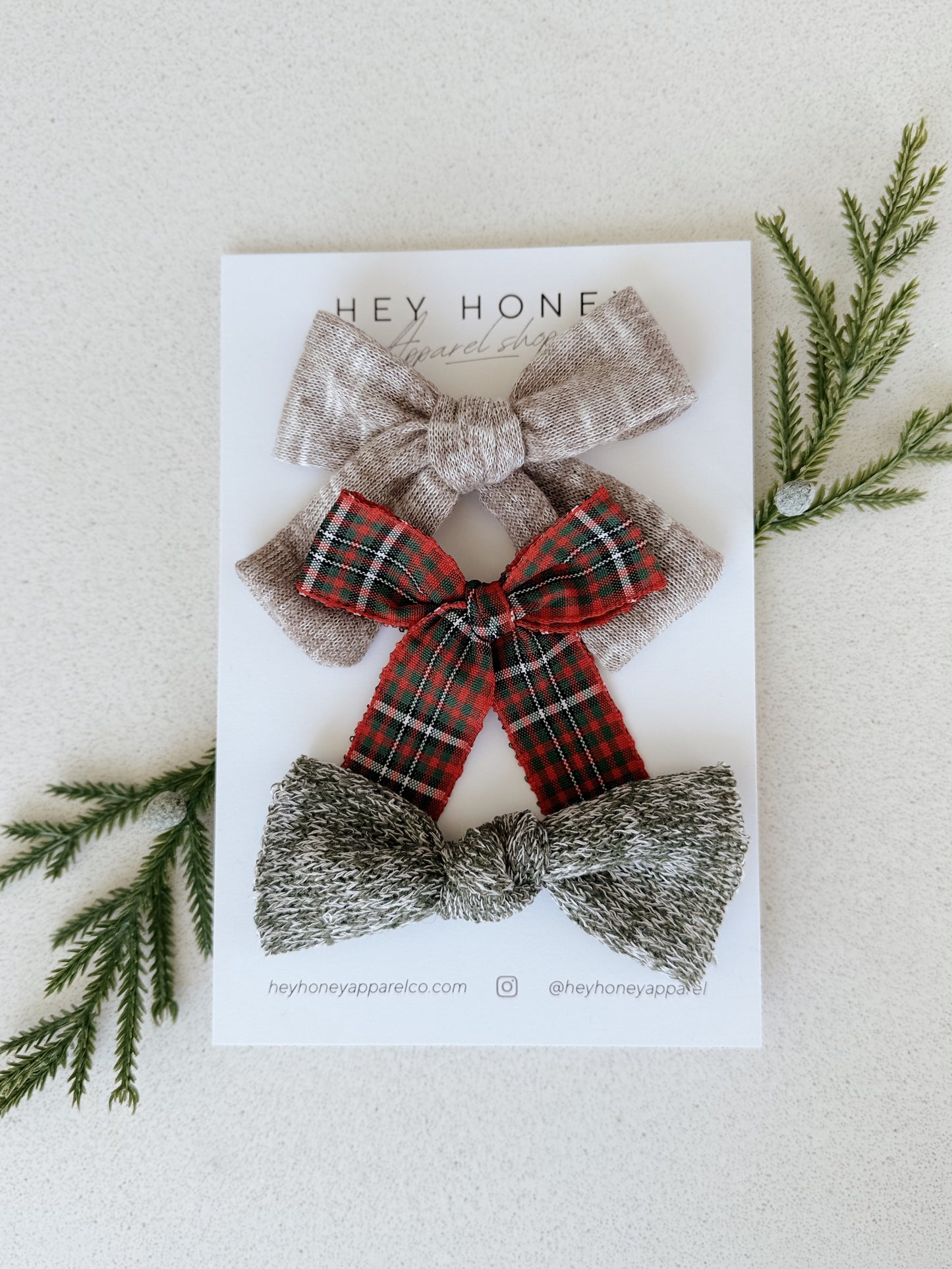 December Bow Set 2025