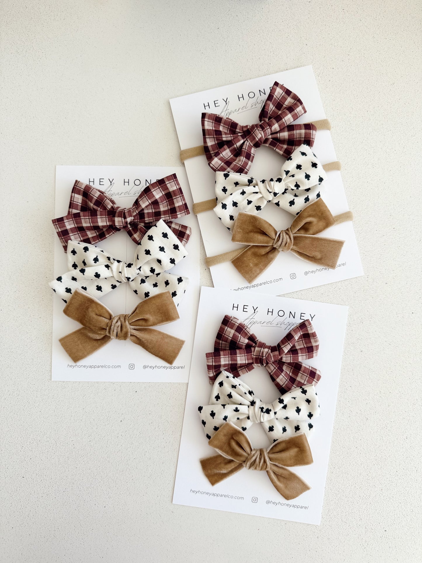 October Bow Set