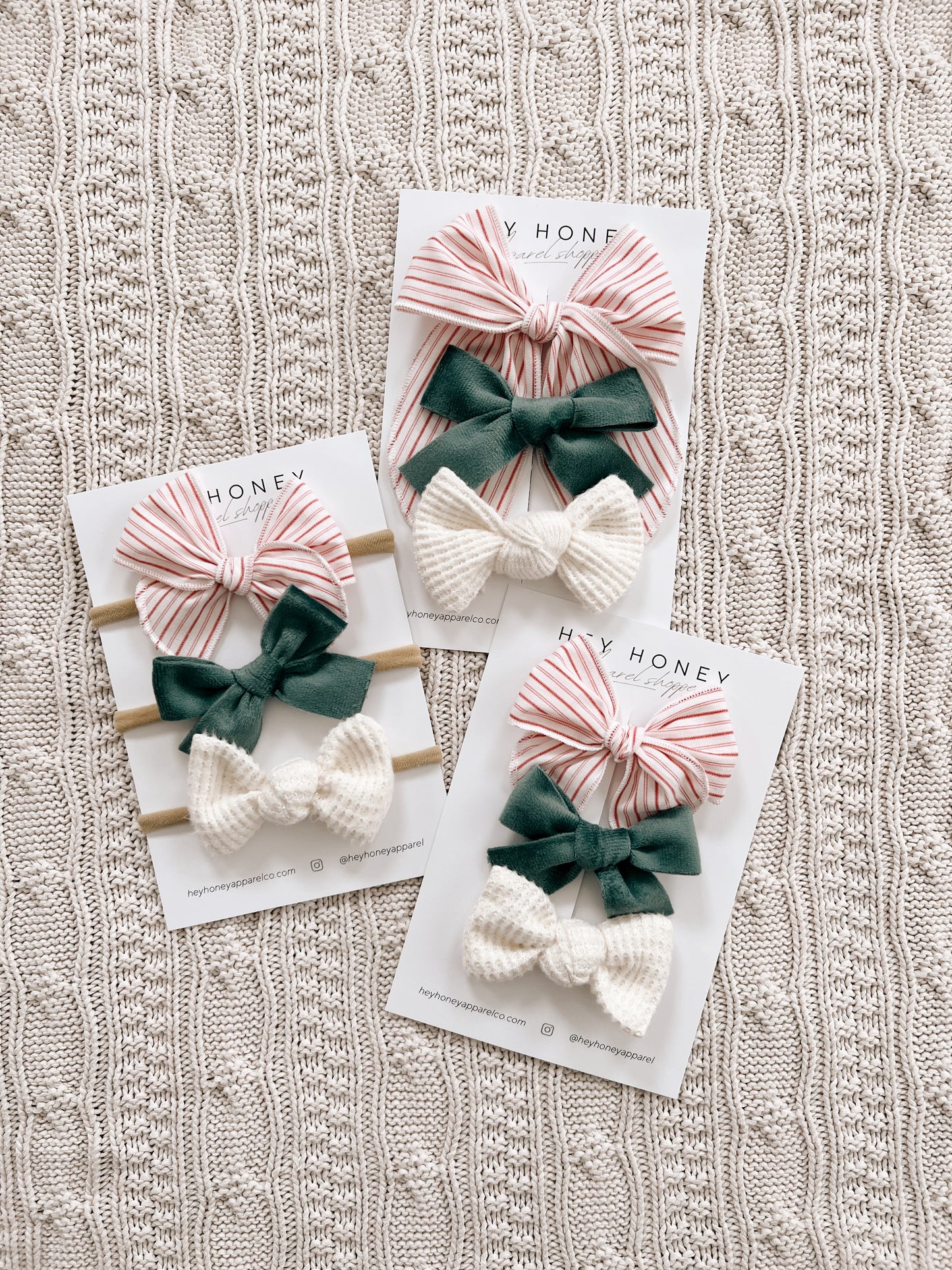 December Bow Set - 2023