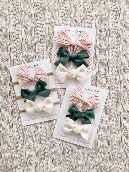 December Bow Set - 2023