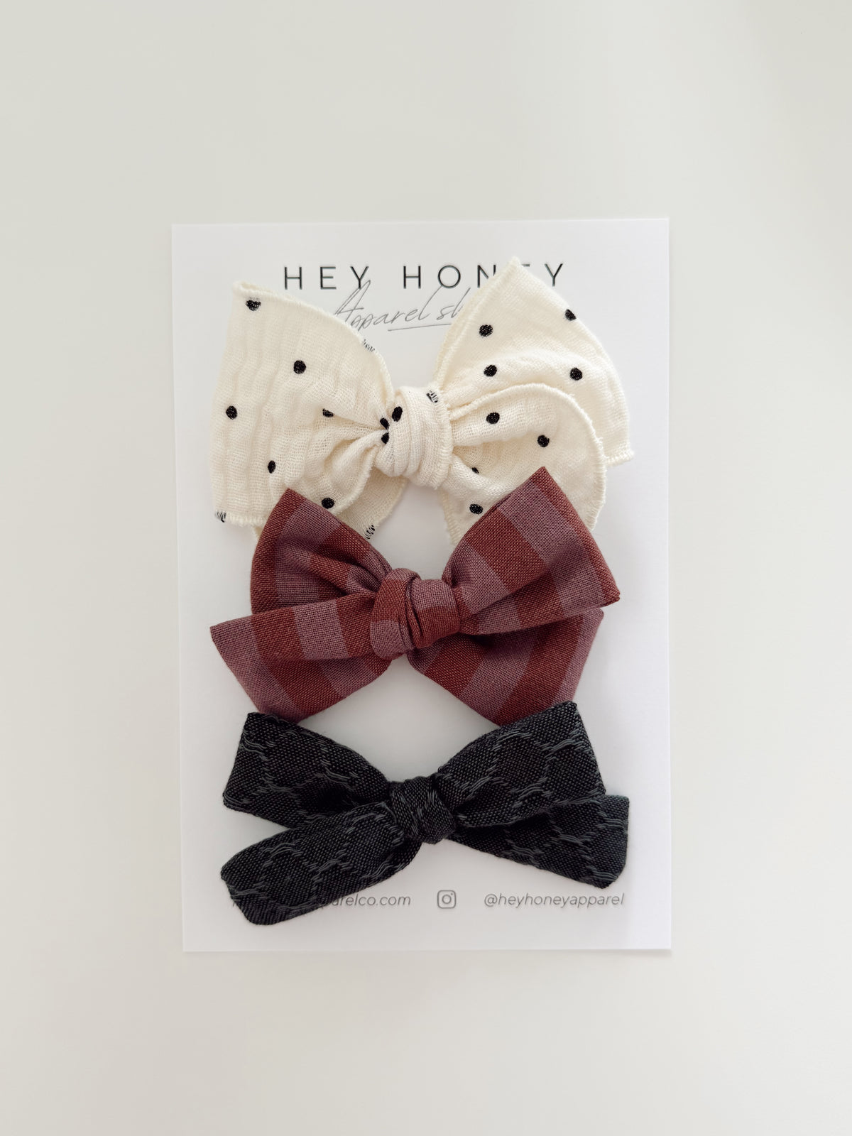 October Bow Set