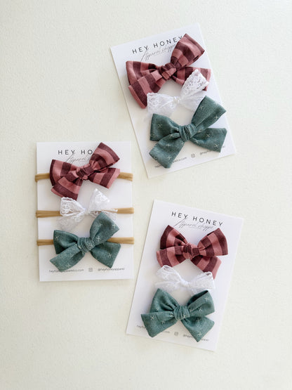 July Bow Set