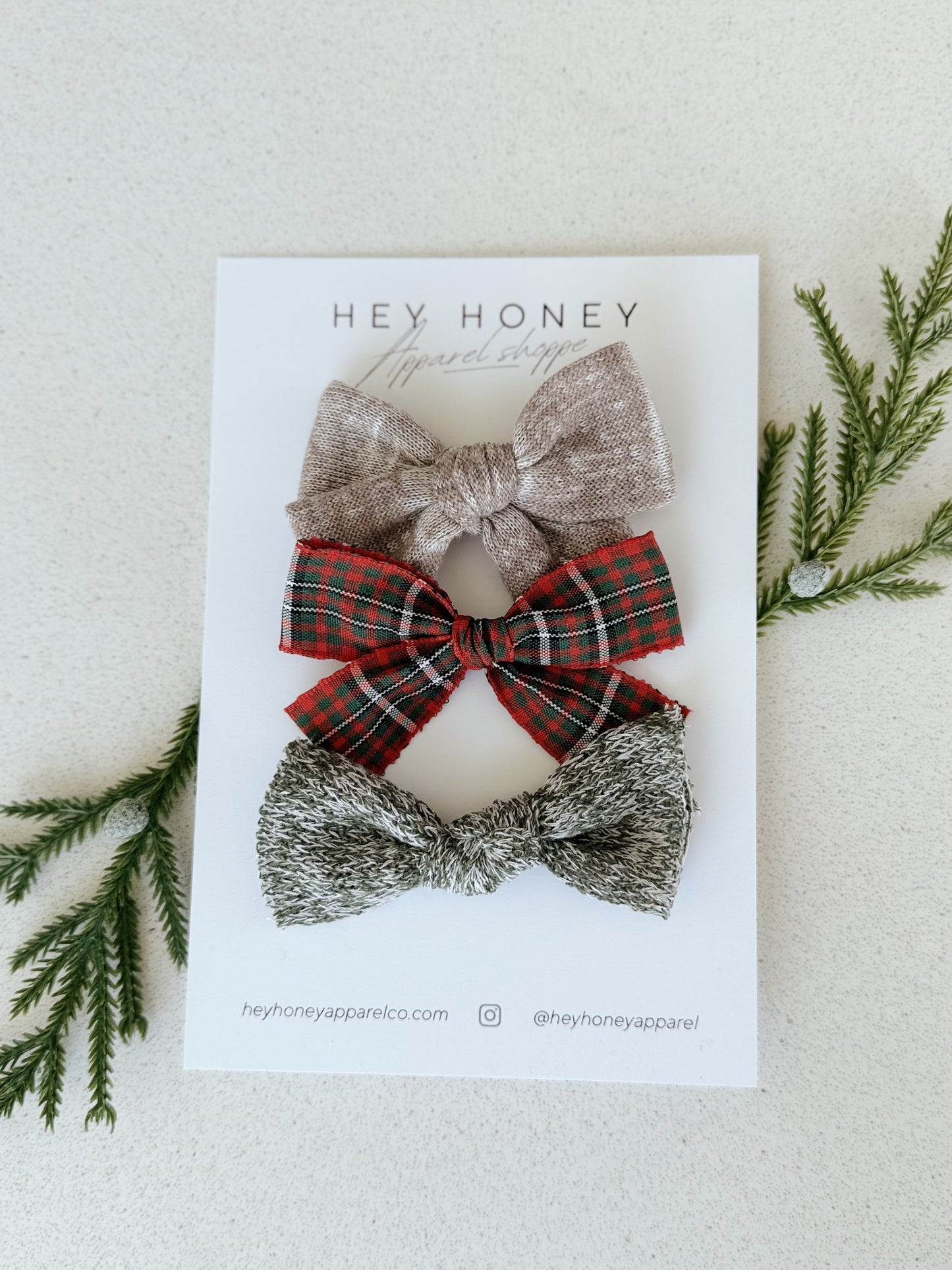 December Bow Set 2025