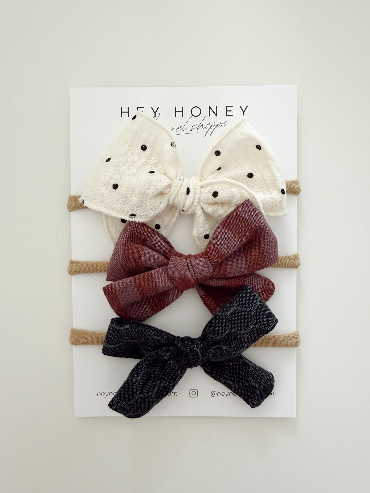 October Bow Set