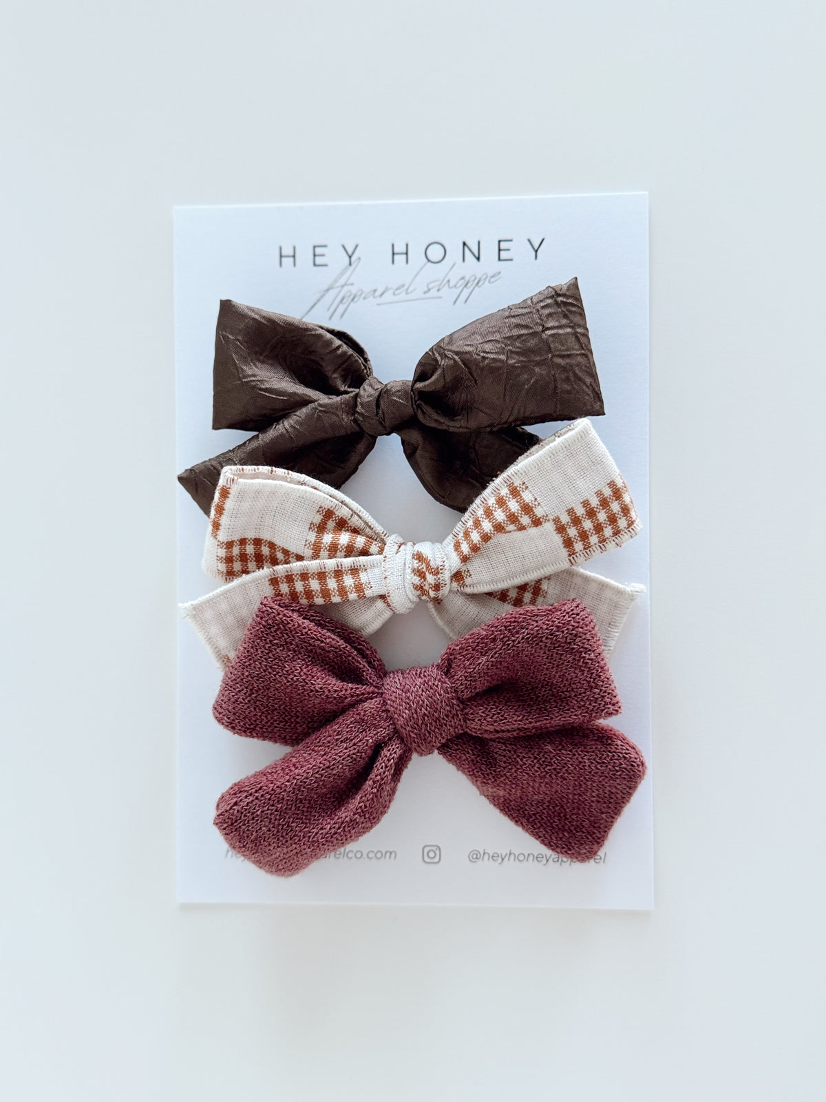 November Bow Set