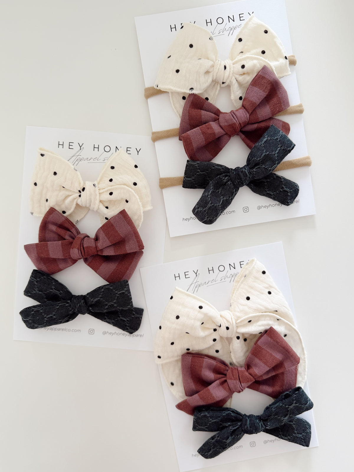 October Bow Set