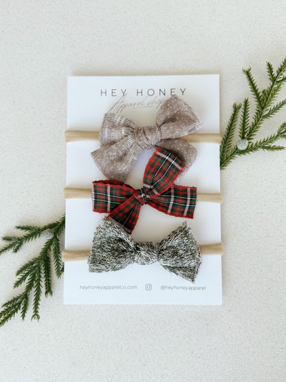 December Bow Set 2025