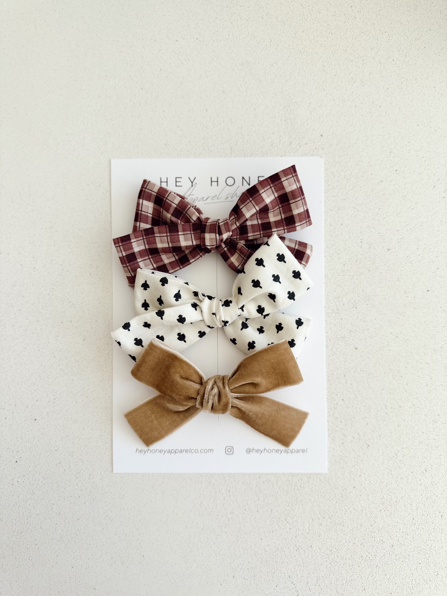 October Bow Set