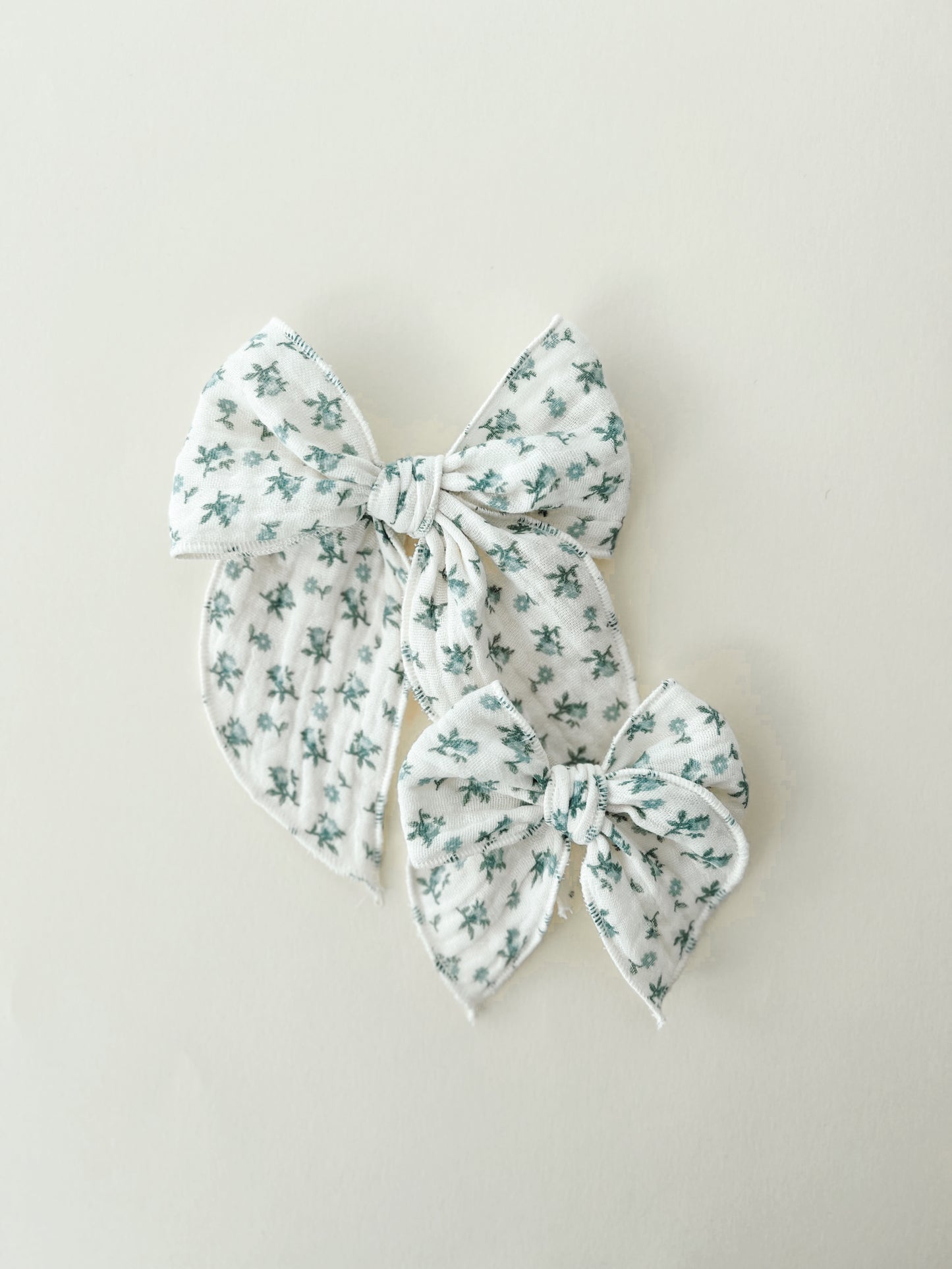 Daphne Bow in Dusty Blue